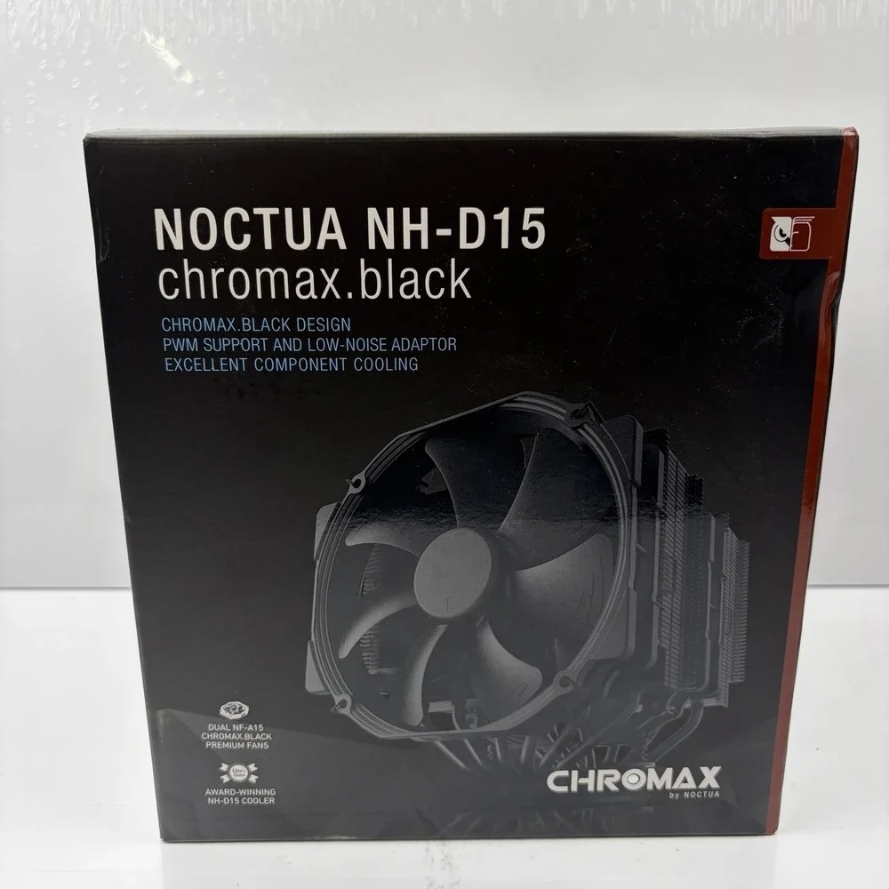 Noctua NH-D15 Chromax.Black Dual-Tower CPU Cooler Black